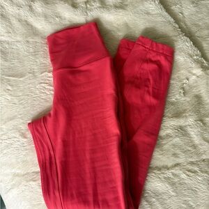 Lululemon Athletica Coral Leggings